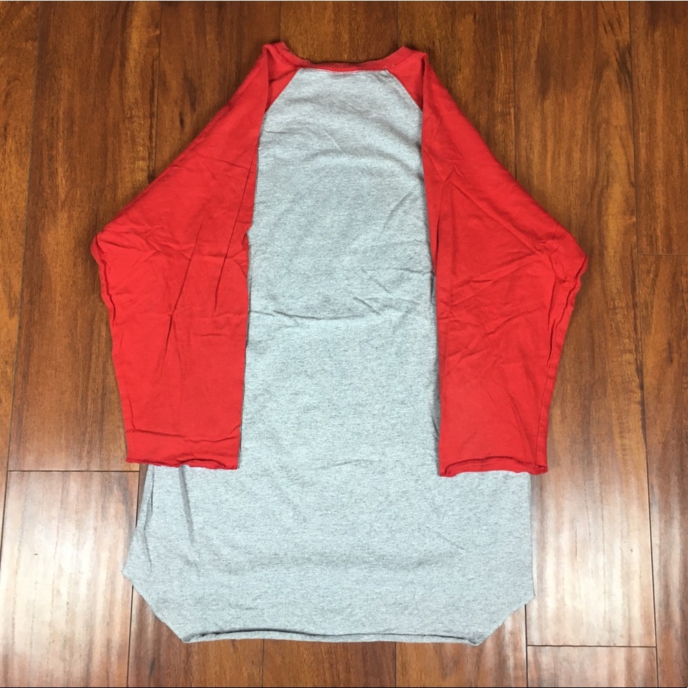 Vintage Angels Raglan Long-sleeve Baseball Tee - Picture 2 of 5